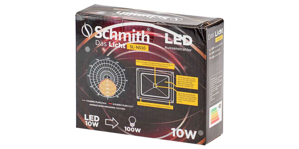 Naświetlacz LED SLIM 10W, 2 image