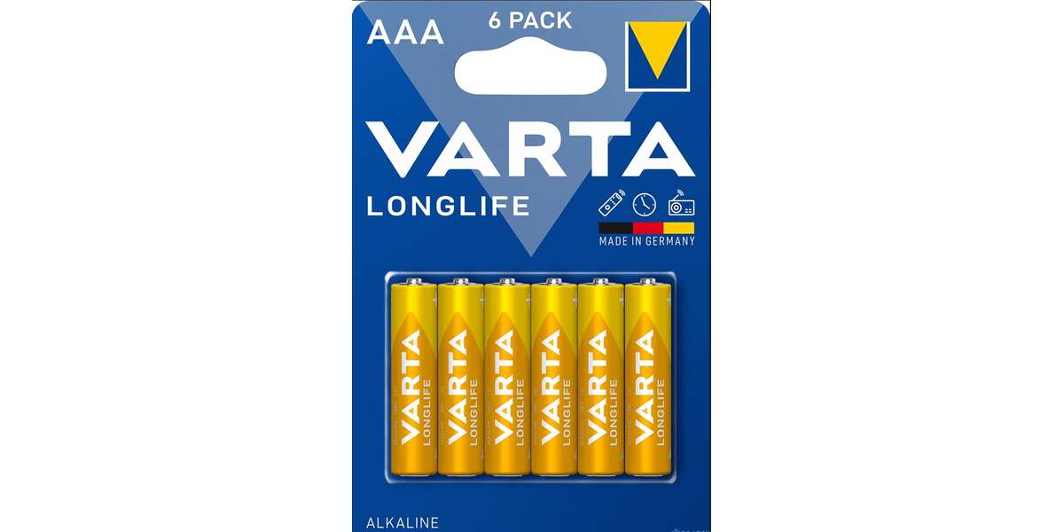 Baterie Varta LongLife AAA LR03 6szt