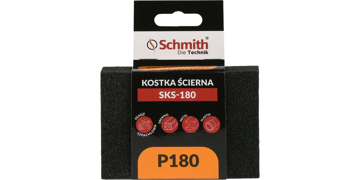 Kostka ścierna  70x100x25 P180, Granulacja: P180