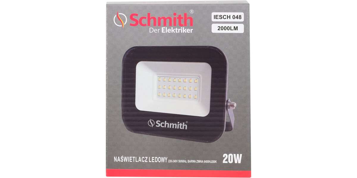 Naświetlacz LED 20W 2000lm, 5 image