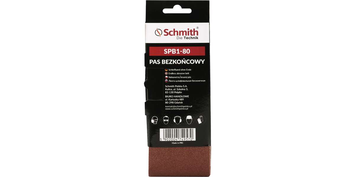 Pas bezkońcowy 75x457mm P80 5 szt., Granulacja: P80, 3 image