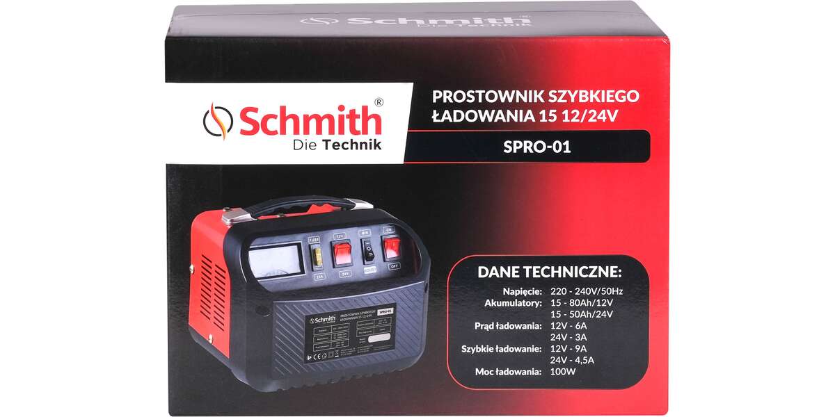 Prostownik szybkiego ładowania 15 12/24V, 4 image