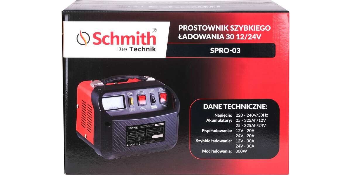 Prostownik szybkiego ładowania 30 12/24V, 2 image