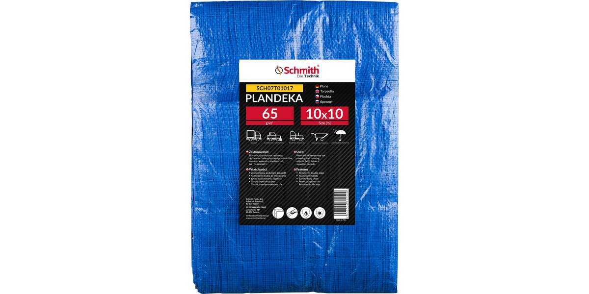 Plandeka 65g 10x10m