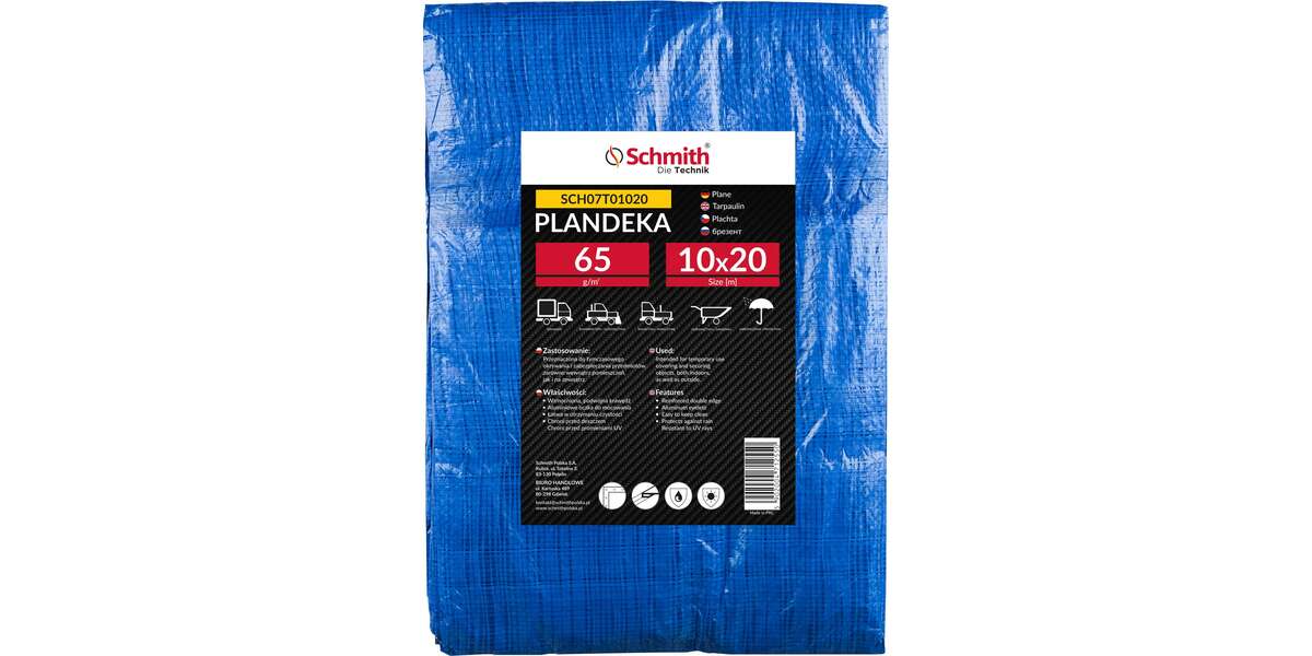 Plandeka 65g 10x20m