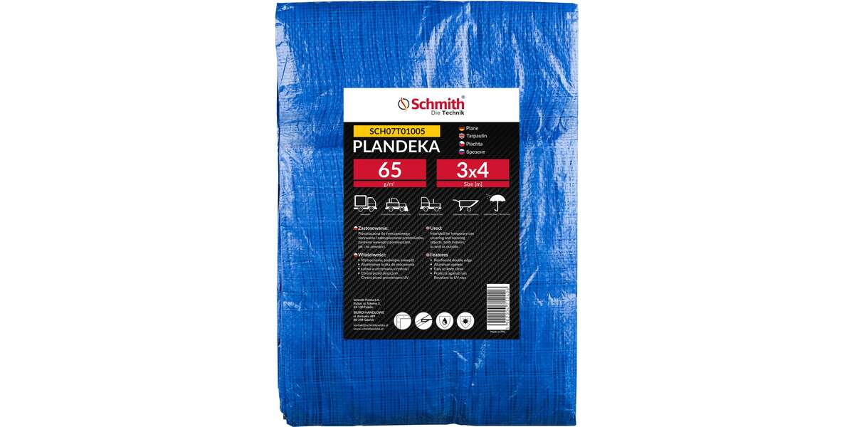 Plandeka 65g  3x4m