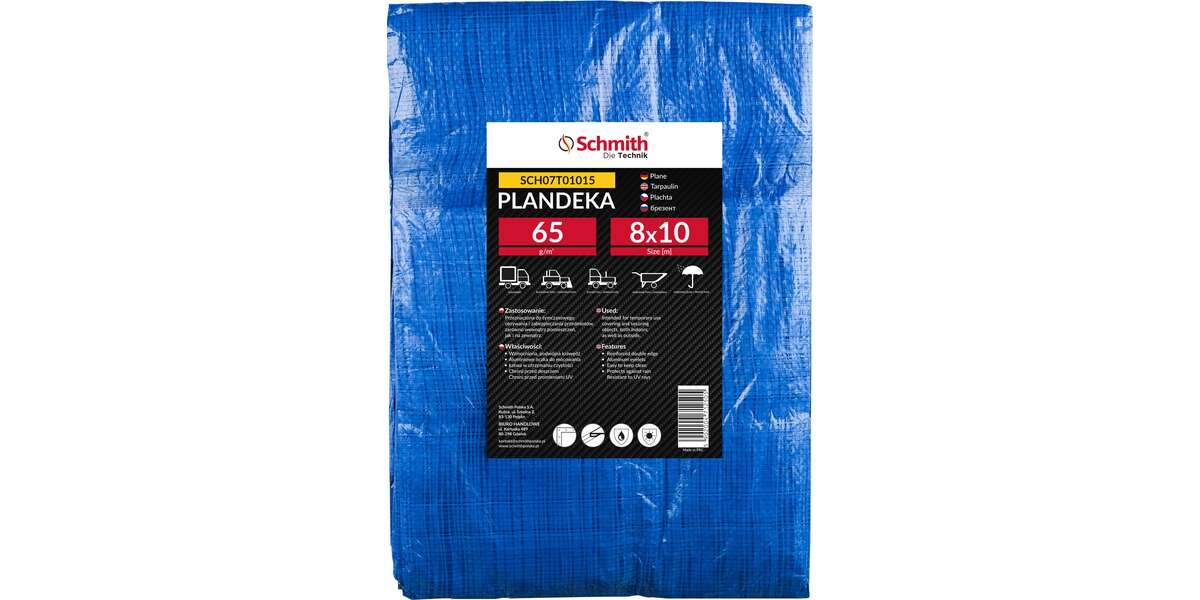 Plandeka 65g  8x10m