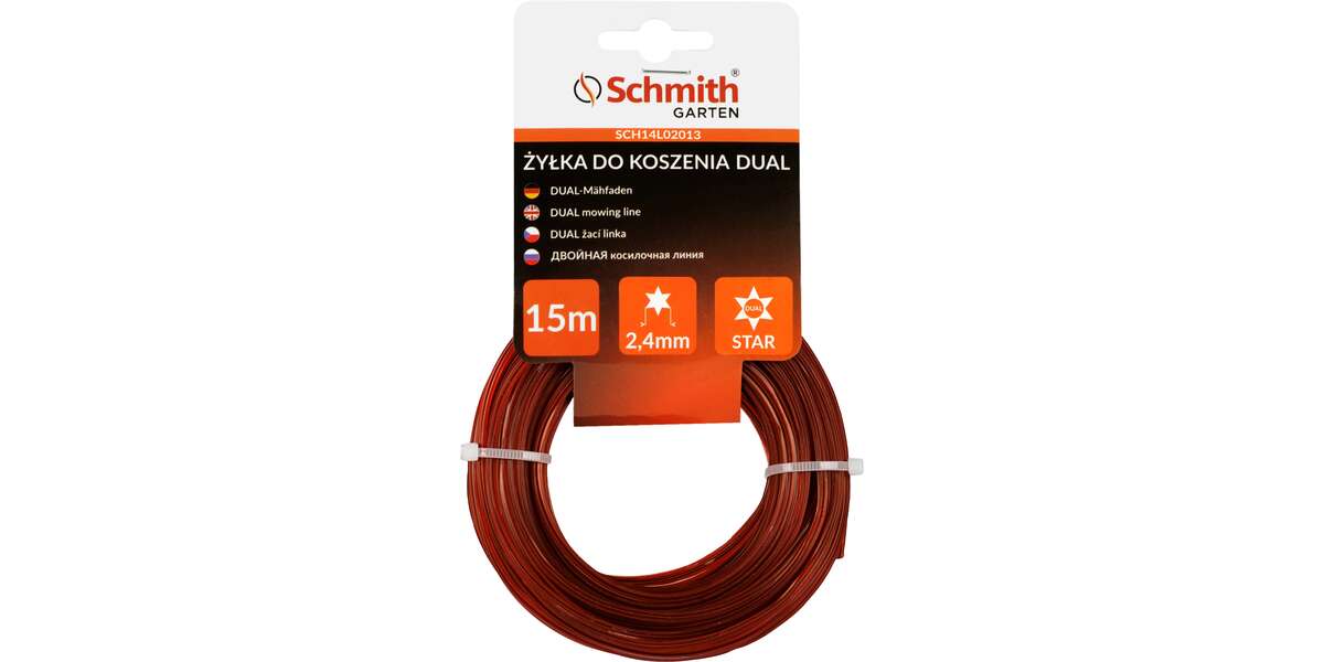 żyłka Dual gwiazda  2.4mmX15m