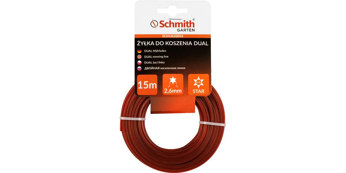 żyłka Dual gwiazda  2.6mmX15m