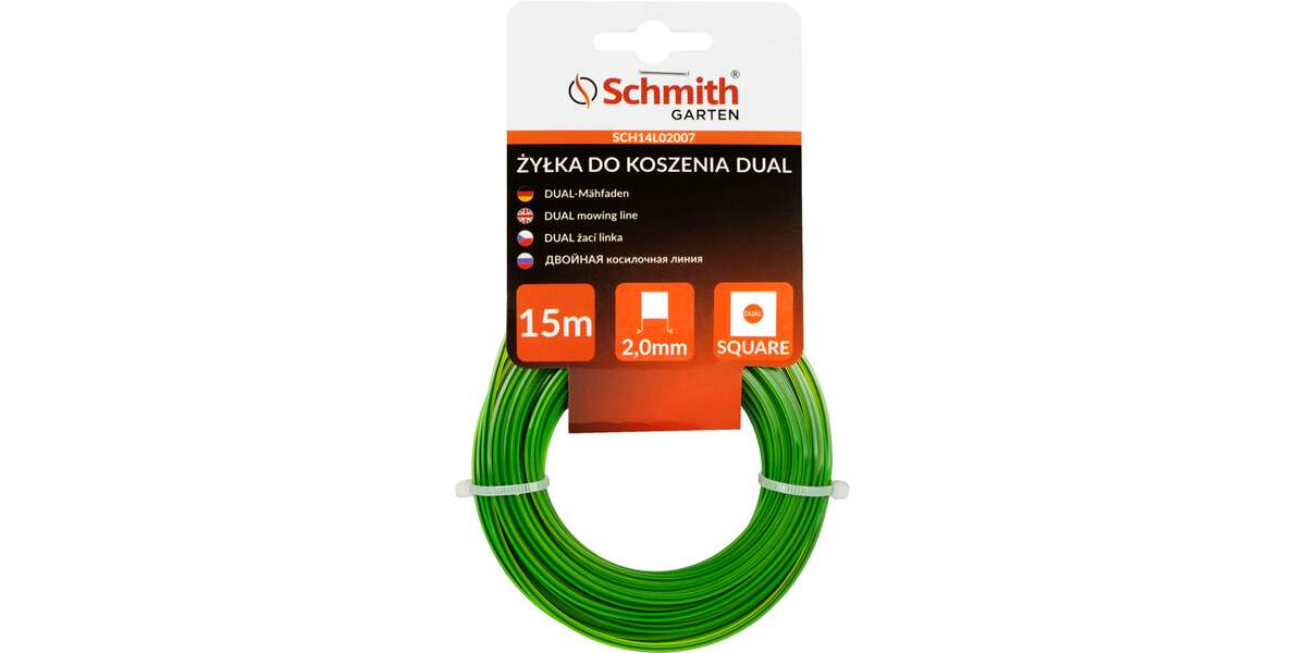 żyłka Dual kwadrat  2.0mmX15m