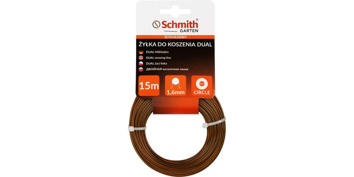 żyłka Dual okrągła 1.6mmX15m