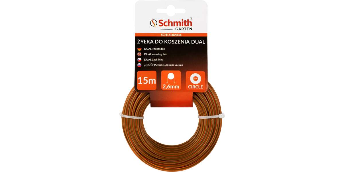 żyłka Dual okrągła 2.6mmX15m