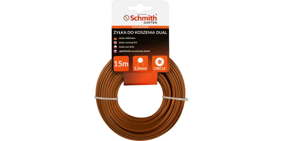 żyłka Dual okrągła 3.0mmX15m