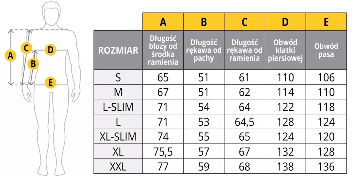 Biała bluza robocza S Schmith