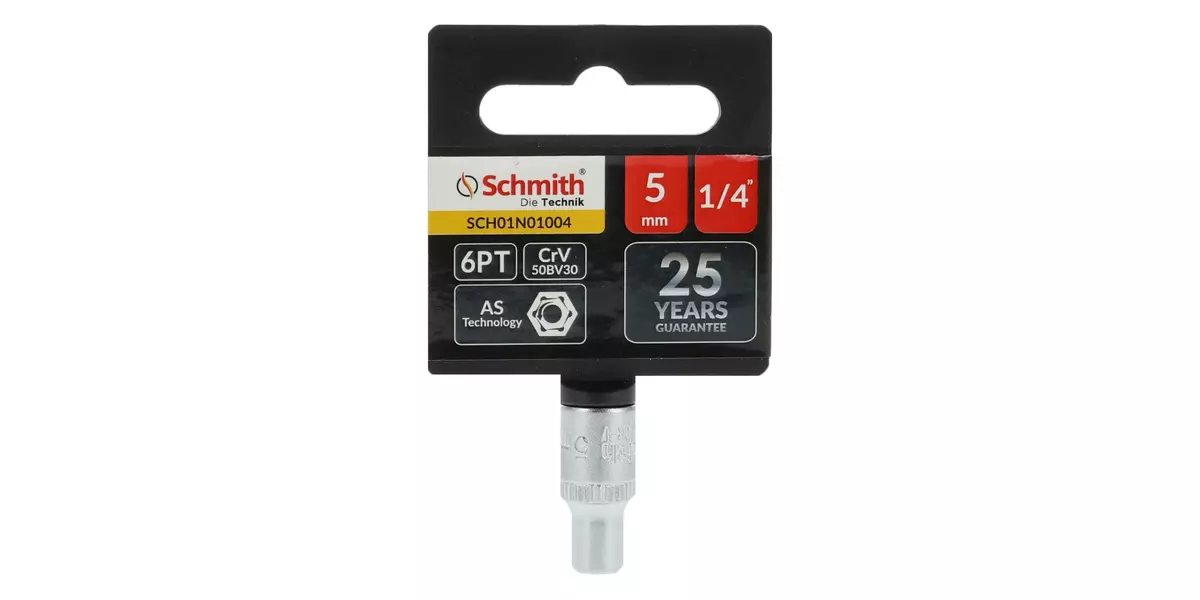 Nasadka sześciokątna AS-DRIVE 1/4" 5 mm, Rozmiar: 5 , 4 image