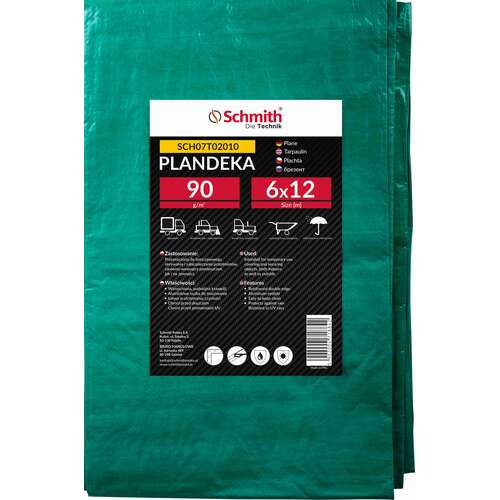 Plandeka 90g  6x12m