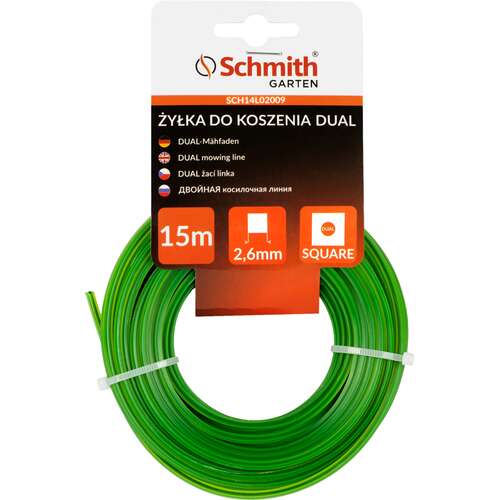 żyłka Dual kwadrat  2.6mmX15m