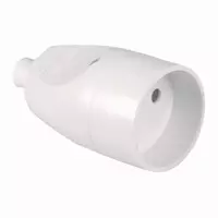 Gniazdo przenośne 2p 16A 250V białe
