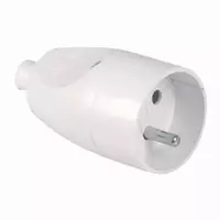 Gniazdo przenośne 2p+Z 16A 250V białe
