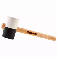 Młotek gumowy z drewnianym trzonkiem 910 g
