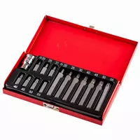 Komplet bitów TORX z uchwytem 15 szt
