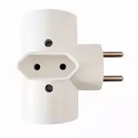 Rozgałęźnik 2x2P+Z + 2P/II
