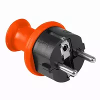 Wtyczka prosta I kl. izolacji 16A 250V Uni-Schuko