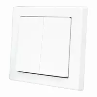Włącznik p/t 2-klawiszowy świecznikowy 10A 250V