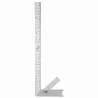 Kątownik aluminiowy z kątomierzem 600 mm