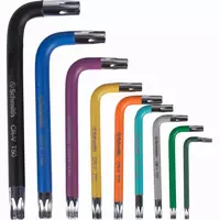 Zestaw kluczy krótkich TORX 9szt Schmith
