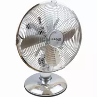 Wentylator biurkowy 30W - chrom