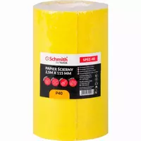 Papier ścierny 2,5m x 115 mm P40 5 szt.
