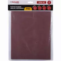 Płótno ścierne arkusz 230x280mm P40 5 szt.