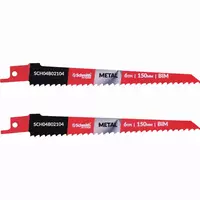 Brzeszczoty do piły szablastej BIM D6A+M42 150mm 2