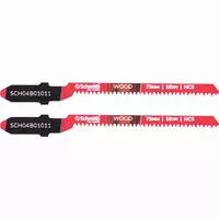 Brzeszczoty do wyrzynarki HCS 50CRV 75mm 18TPI 2s