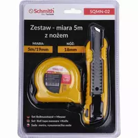 Zestaw - miara 5m z nożem