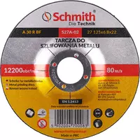 Tarcza do szlifowania metalu 125x6,8 Schmith