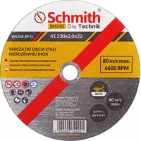 Tarcza do cięcia stali nierdzewnej INOX 230x2,0
