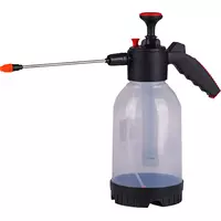 Opryskiwacz ciśnieniowy przezroczysty 2l z zaworem 2 dysze