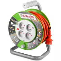 Przedłużacz bębnowy o długości 15m 3x1,5mm Stand Line