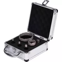 Zestaw otwornic diamentowych z uchwytem M14 5 szt