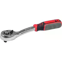 Grzechotka 1/4" CRV 72 zęby odgięta