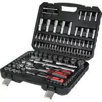 Zestaw narzędzi 1/4" 1/2" 110 szt