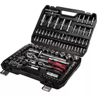 Komplet kluczy nasadowych 108 szt