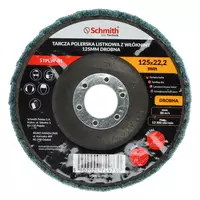 Tarcza polerska listkowa z włókniny 125mm drobna Schmith