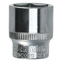 Nasadka sześciokątna AS-DRIVE 3/8" 19 mm, Rozmiar: 19  Schmith