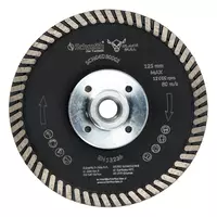 Tarcza diamentowa do cięcia i szlifowania TURBO M14 125mm Black Bull Schmith
