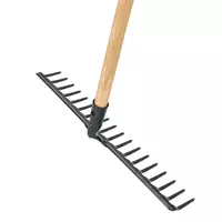 Grabie z trzonkiem 47cm 18 zębów, Rodzaj: stałe, Typ: z trzonkiem, Liczba zębów: 18 Schmith