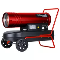 Nagrzewnica olejowa na wózku 30 kW, Moc: 30 kW Schmith