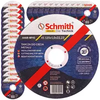 Zestaw tarcz do metalu 125x1,0 25 szt. Schmith